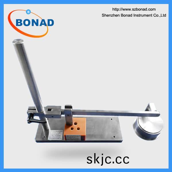 BS1363 figure2a/2b Apparatus for mechanical strength test on resilient covers